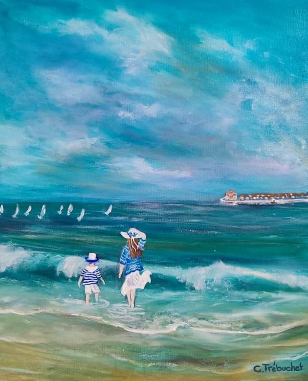 Mixte huile acrylique 