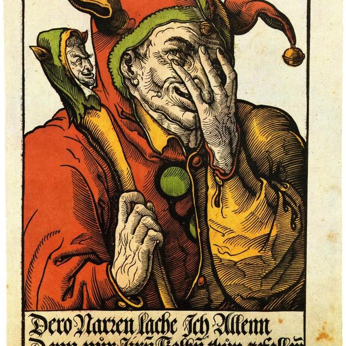 La Fête des Fous Heinrich_Vogtherr_d._J._Schalksnarr la fête des fous domaine public